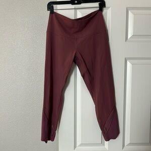 Pink Capri leggings lululemon